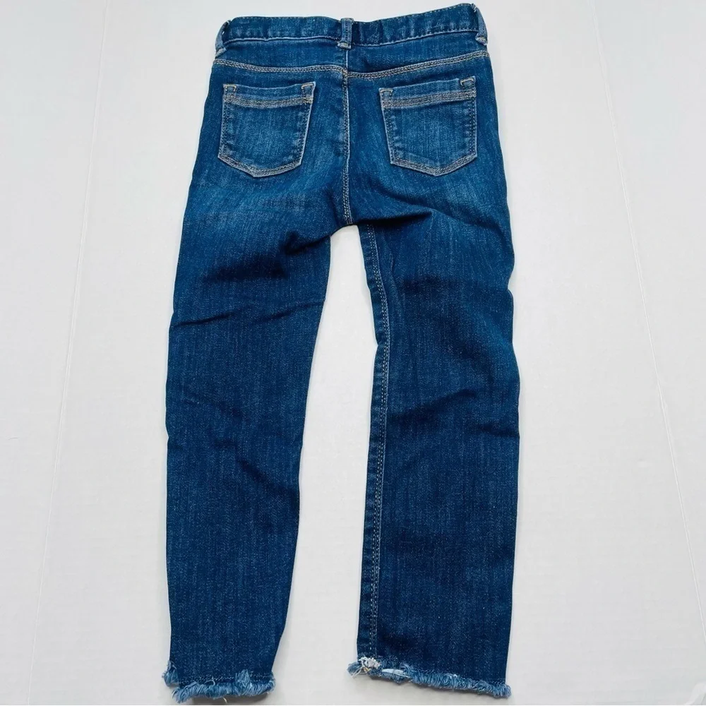 Old Navy Ballerina Heart Raw Hem Denim Jeans